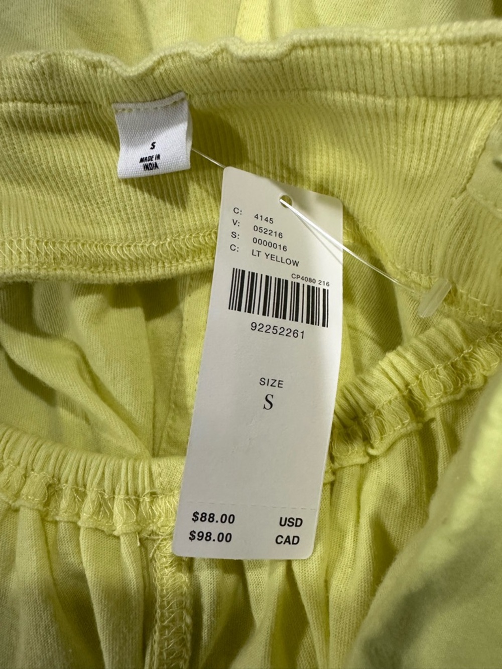 NEW! Lime Green by Anthropologie Clean Cut Playsuit Romper Short Sz S - Picture 6 of 8